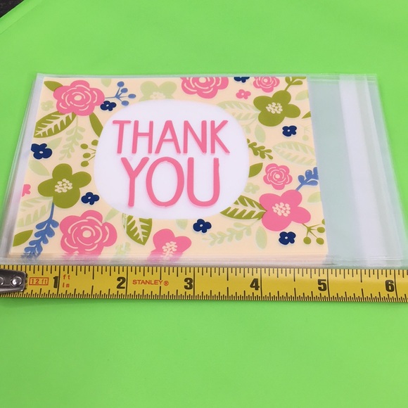 20 Thank You Self Adhesive Bags PRICE IS FIRM - Picture 2 of 6
